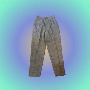 Vintage Plaid Pants🌟